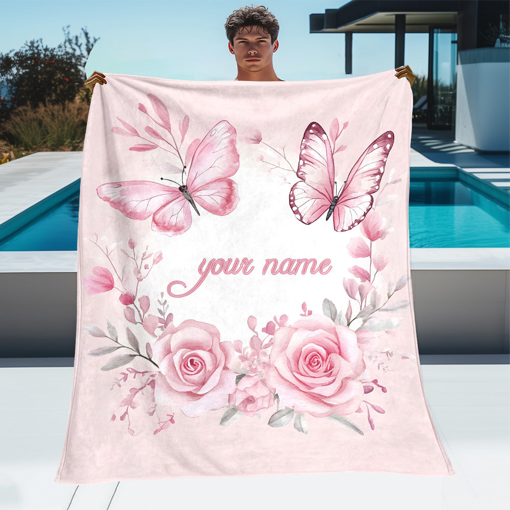 Personalized Memory Treasure Blanket - Custom Family Photo Collection