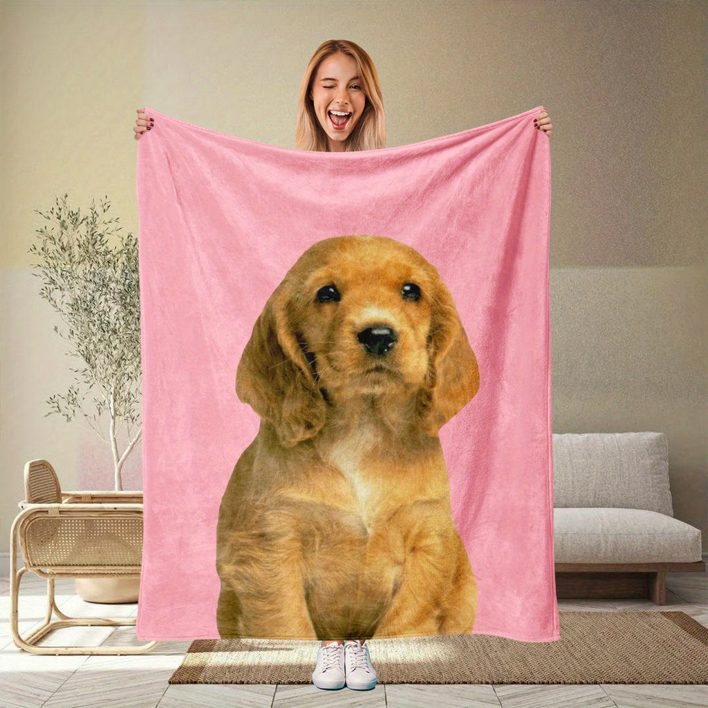 Personalized Blanket with Photos - Cozy Flannel Throw
