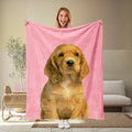 Personalized Blanket with Photos - Cozy Flannel Throw