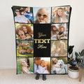 Custom Remembrance Blanket - Personalized Memory Throw for Family