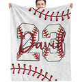 Personalized Dad Blanket - Custom Picture Throw for Everyday Comfort