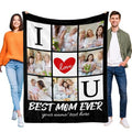 Custom Couple Blanket - Capture Shared Memories in a Cozy Throw