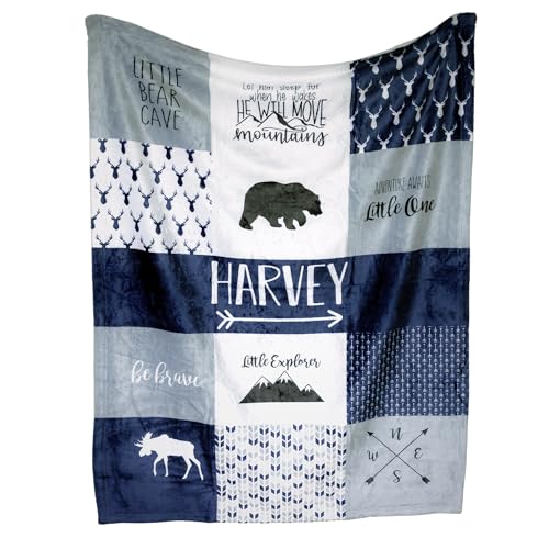Personalized Picture Blanket for Children - Custom Keepsake Design