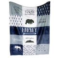 Personalized Picture Blanket for Children - Custom Keepsake Design