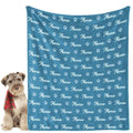 Personalized Infant Blanket - Custom Pictures for Baby Milestones