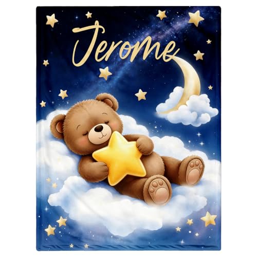 Custom Child Memory Blanket - Personalized Cozy Throw Gift
