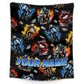 Personalized Family Love Blanket for Grandma - Custom Throw