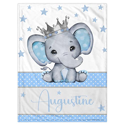 Custom Infant Keepsake Throw - Personalized Family Story Design