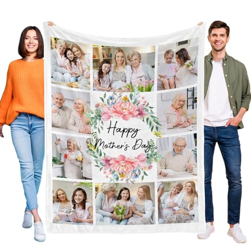 Custom Graduation Blanket - Personalized Photo Throw Keepsake Gift
