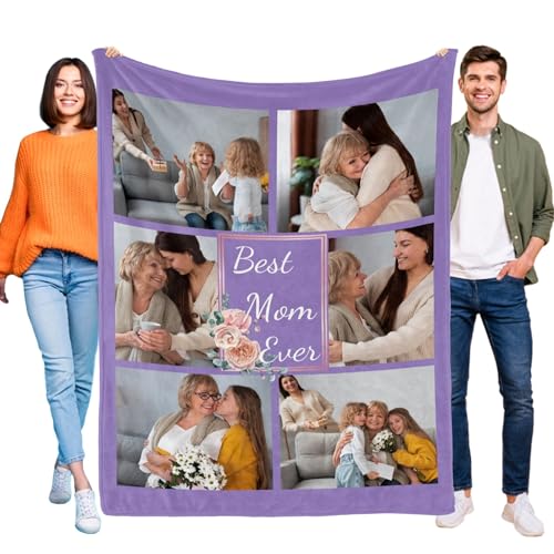 Custom Retirement Blanket - Personalized Photo Throw for Retirement Gifts