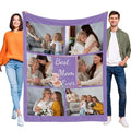 Custom Retirement Blanket - Personalized Photo Throw for Retirement Gifts
