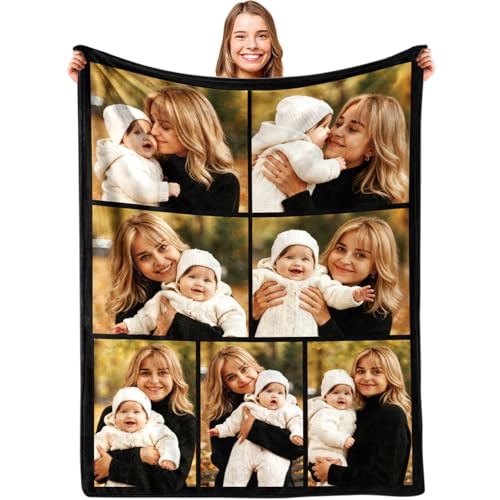 Personalized Retirement Gift Blanket - Custom Pictures from Career Highlights