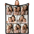 Personalized Graduation Memory Blanket - Custom School Photos and Achievements