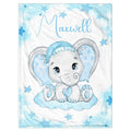 Personalized Family Baby Keepsake Blanket - Custom Photos