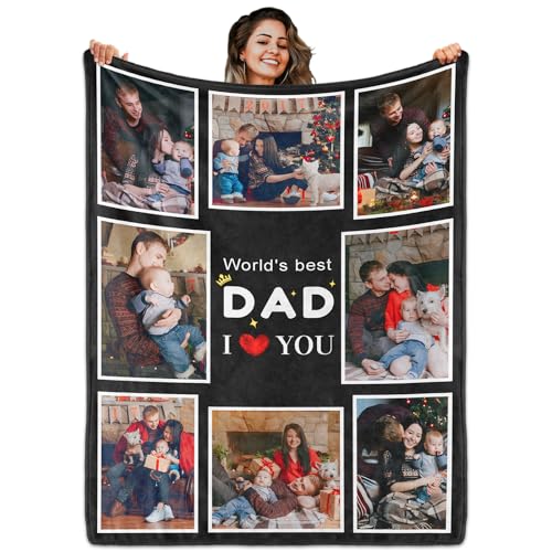 Personalized Keepsake Blanket - Custom Photo Throw for Meaningful Family Moments