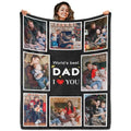 Personalized Keepsake Blanket - Custom Photo Throw for Meaningful Family Moments