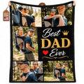 Custom Mother's Day Blanket - Personalized Photo Throw for Mom
