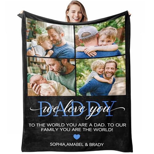 Custom Travel Photo Blanket - Personalized Throw for Adventure Memories