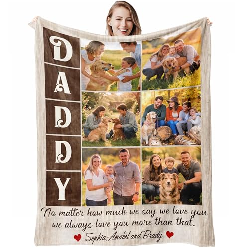 Custom Adventure Memory Blanket - Personalized Photo Throw for Travelers