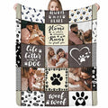 Custom Love Keepsake Throw - Personalized Blanket for Relationship Celebrations