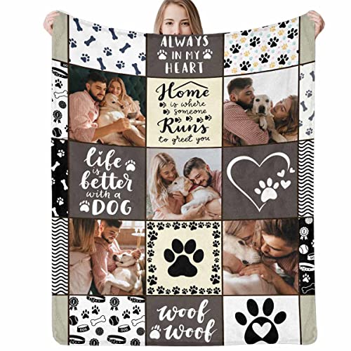 Custom Family Tribute Blanket - Personalized Pictures and Memories