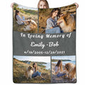 Personalized Boyfriend Gift Blanket - Custom Fleece Throw with Favorite Photos