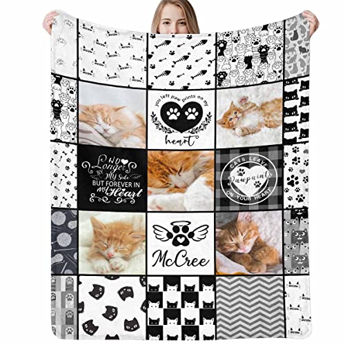 Custom Romantic Memory Blanket - Personalized Pictures for Couples