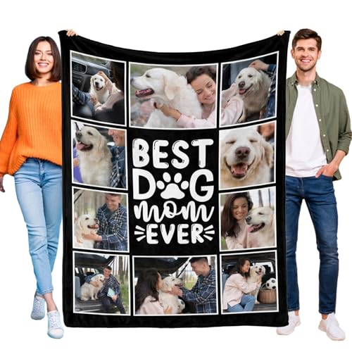Custom Blanket for Dad - Personalized Picture Throw Gift