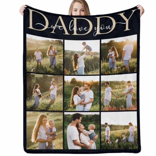 Custom Girlfriend Gift Blanket - Personalized Photo Blanket for Special Memories