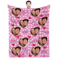 Custom Graduation Blanket - Personalized Photo Throw for Students