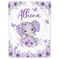 Custom Travel Story Blanket - Personalized Vacation Photo Throw