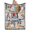 Custom Blanket for Mom - Personalized Photo Throw Gift