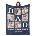 Personalized Memory Blanket - Custom Picture Fleece Gift for Romantic Occasions
