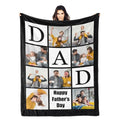 Personalized Couple Celebration Blanket - Custom Fleece Throw for Anniversaries