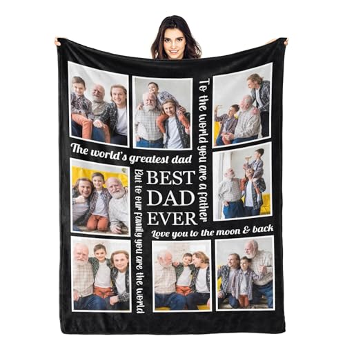 Personalized Relationship Blanket - Custom Photo Throw for Shared Memories
