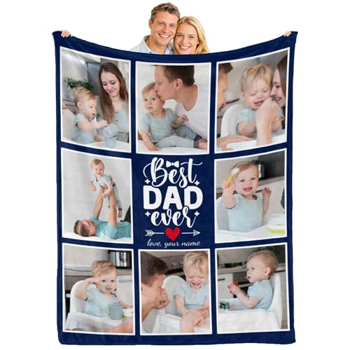 Personalized Friendship Blanket - Custom Photo Throw Gift for Friends