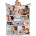 Personalized Memory Blanket - Custom Photo and Text Design for Everyday Comfort