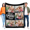 Personalized Blanket with Picture and Text - Cozy Throw for Cherished Memories