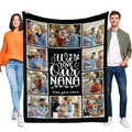 Custom Cat Blanket - Personalized Photo Throw for Pet Owners