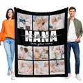 Personalized Photo Keepsake Blanket - Warm Flannel Comfort with Custom Memories