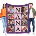 Custom Blanket Gift - Personalized Picture and Text Throw for Special Moments