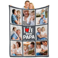 Personalized Photo Keepsake Blanket - Soft Flannel Gift for Special Occasions