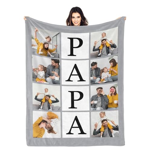 Personalized Cozy Flannel Blanket - Custom Photo Throw for Any Occasion