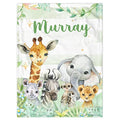Personalized Sofa Comfort Blanket - Custom Family Memory Design