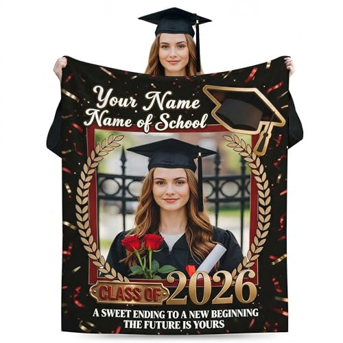 Custom Comfort Keepsake Blanket - Personalized Family Pictures
