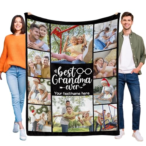 Personalized Fleece Blanket with Photo - Thoughtful Gift for Boyfriend or Girlfriend