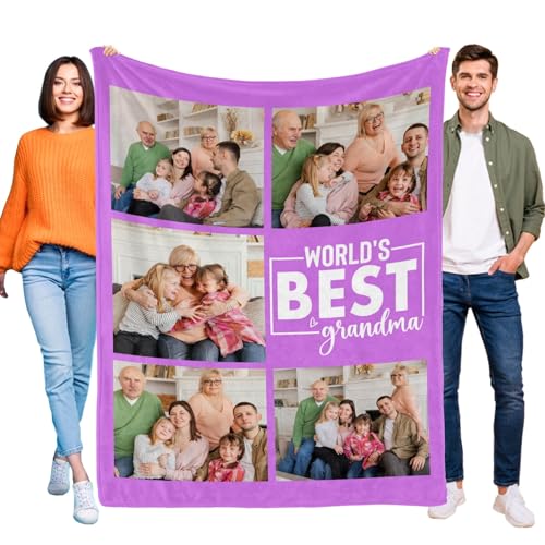 Personalized Couple Throw - Custom Fleece Blanket for Everyday Comfort