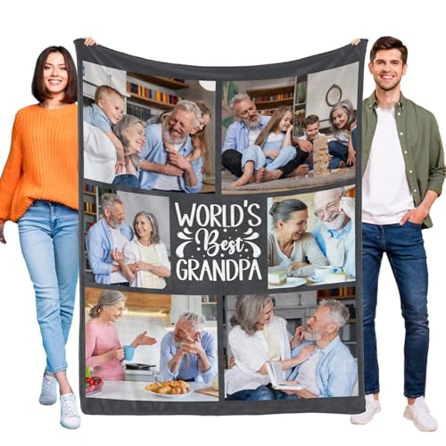 Personalized Romantic Throw Blanket - Custom Picture Design for Loved Ones