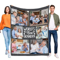 Personalized Romantic Throw Blanket - Custom Picture Design for Loved Ones
