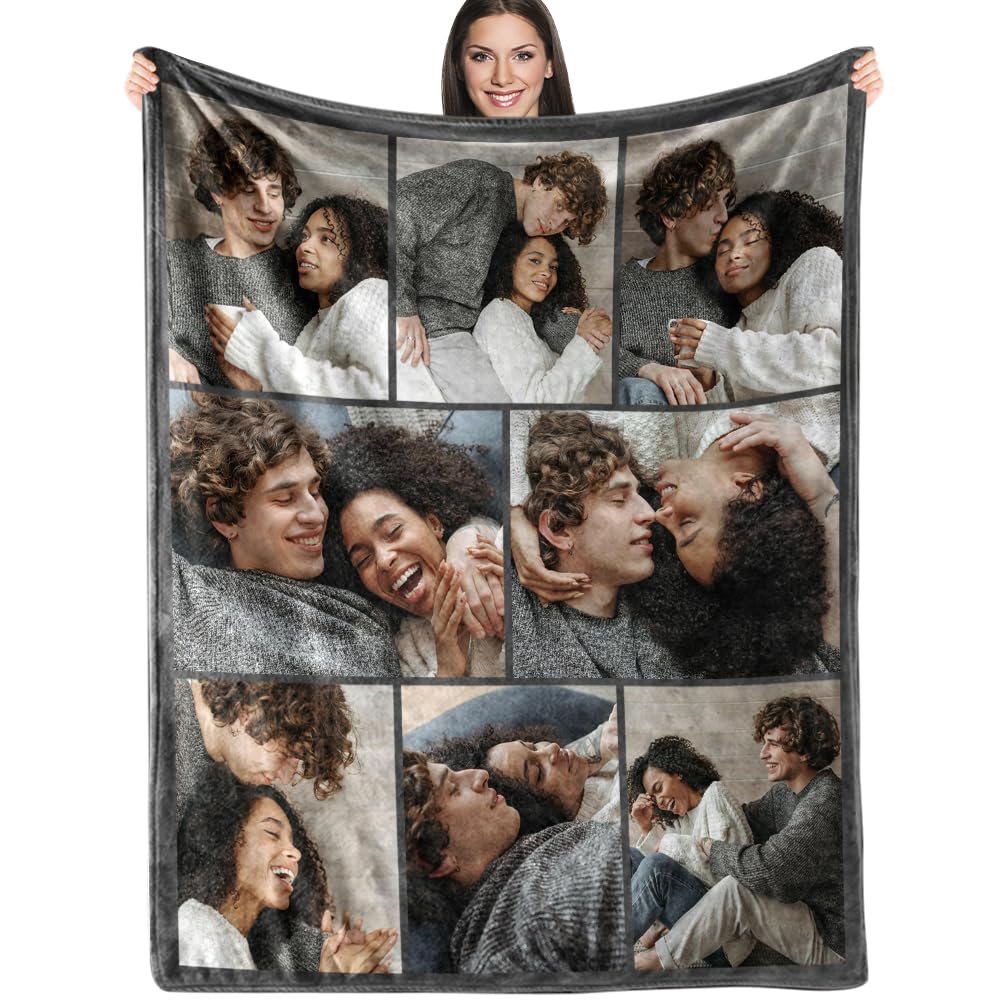 Personalized Home Comfort Blanket - Custom Photos and Memories